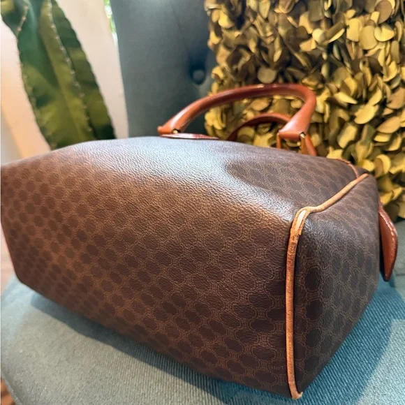 Vintage Celine Macadam Boston Bag - Picture 8 of 14